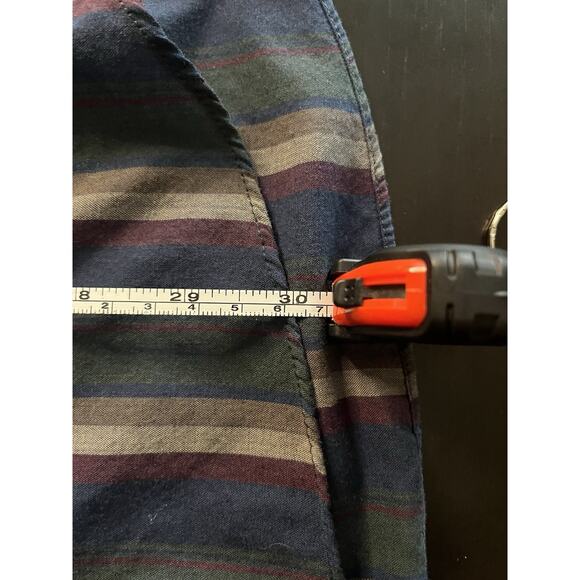 Vintage Ely Plains Western Shirt – XL – Striped Snap Button - Picture 7 of 7